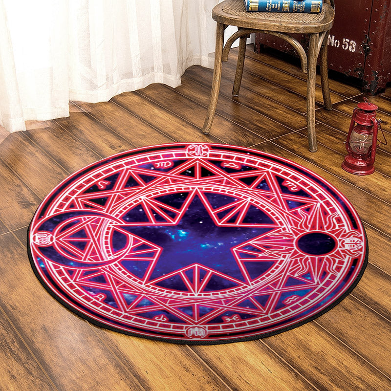 Wicca CLA070837 Round Area Rug