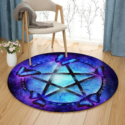 Wicca HM140823TM Round Area Rug