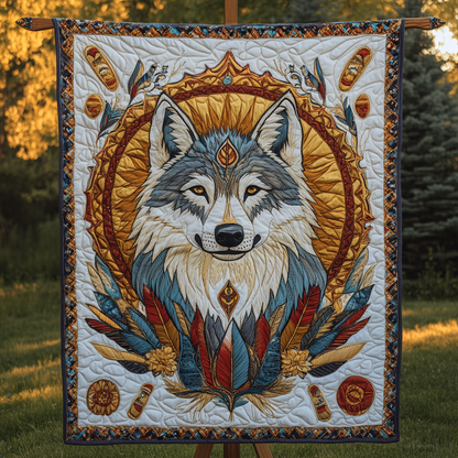 Wild Alpha Quilted Blanket NCU0DK3488