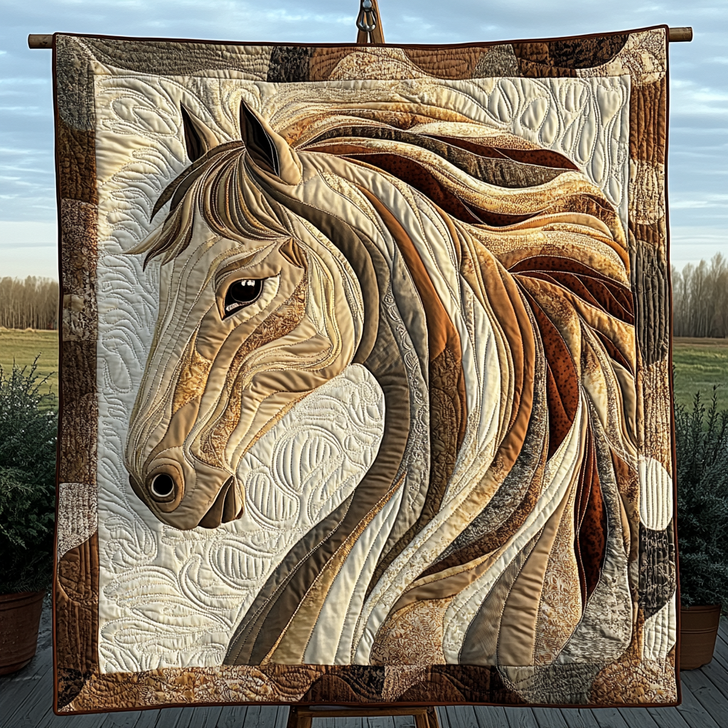 Wild Prairie Quilted Blanket NCU0DK1813