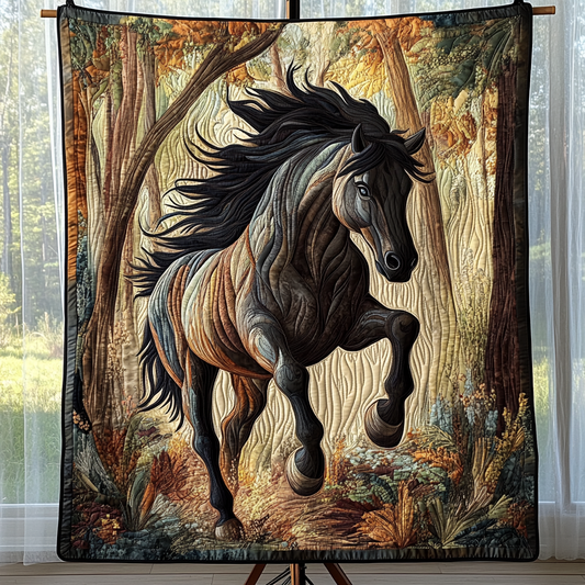 Wild Spirit Quilted Blanket NCU0VH1540