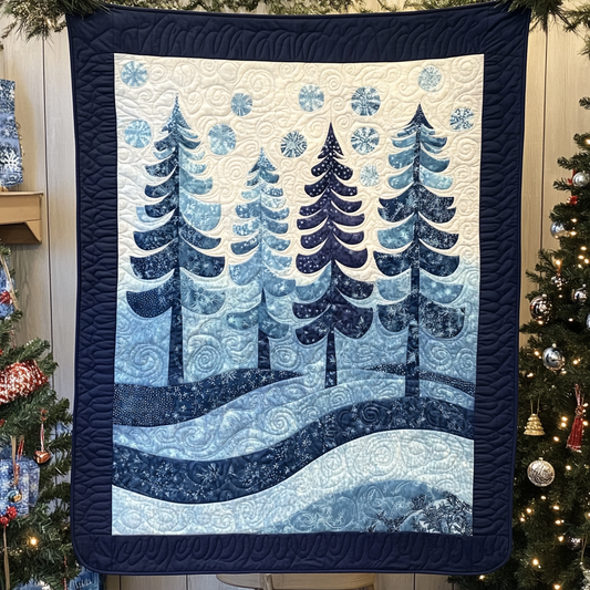 Winter Forest TAI061124302 Quilt Blanket