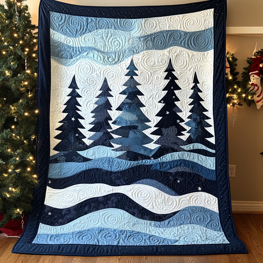 Winter Forest TAI061124322 Quilt Blanket