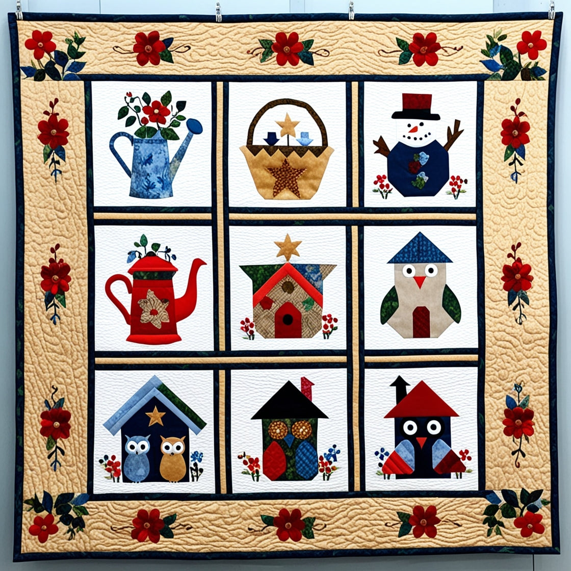 Winter Garden NTA281024059 Quilt Blanket