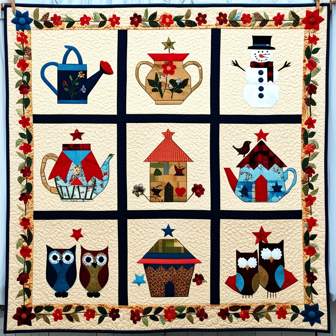 Winter Garden NTA281024065 Quilt Blanket