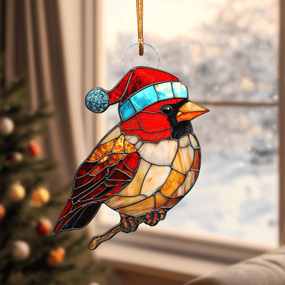 Winter Cardinal Ornament NCU0TL1837