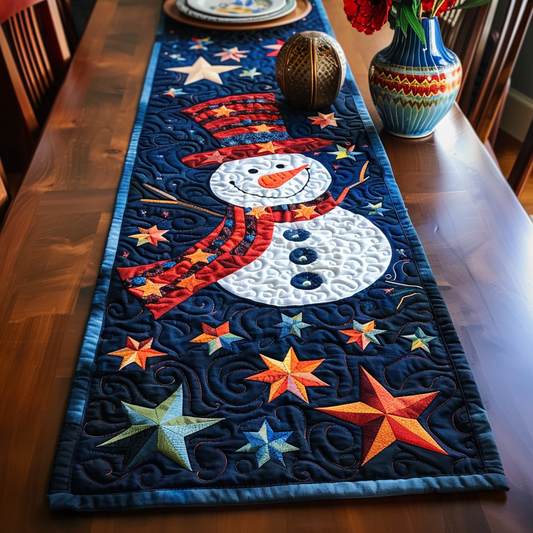 Winter Magic Quilted Table Runner NCU0PT178