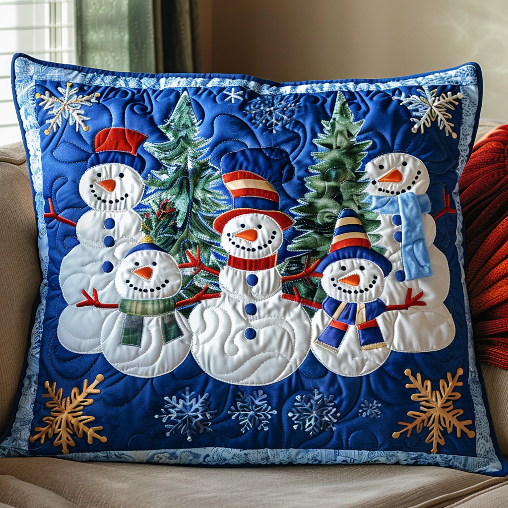 Winter Bliss Quilted Pillow Case NCU0TL633