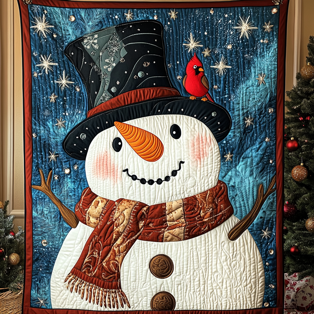 Winter Companions Quilted Blanket NCU0VH1238