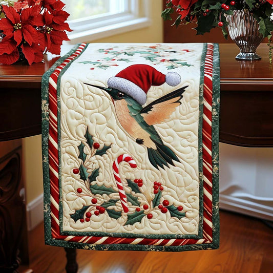 Winter Hover Quilted Table Runner NCU0NT1584