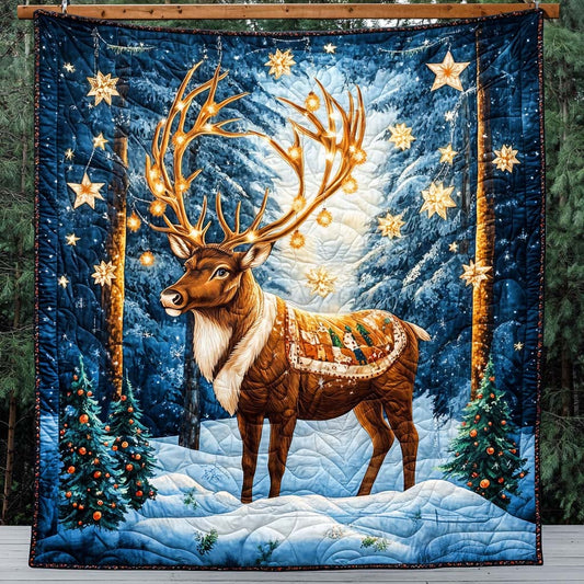 Winter Starlight Quilted Blanket NCU0NT1142