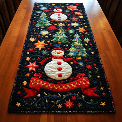 Winter Wishes Quilted Table Runner NCU0PT1403