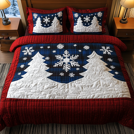 Winter Wonderland 3-Piece Quilted Bedding Set NCU0DK2242