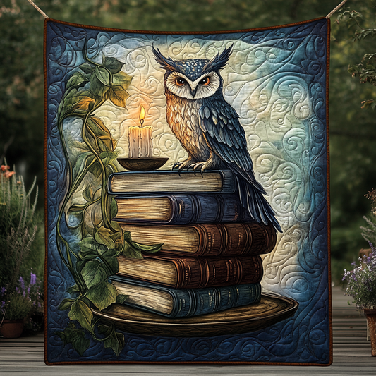 Wisdom Perch Quilted Blanket NCU0DK651