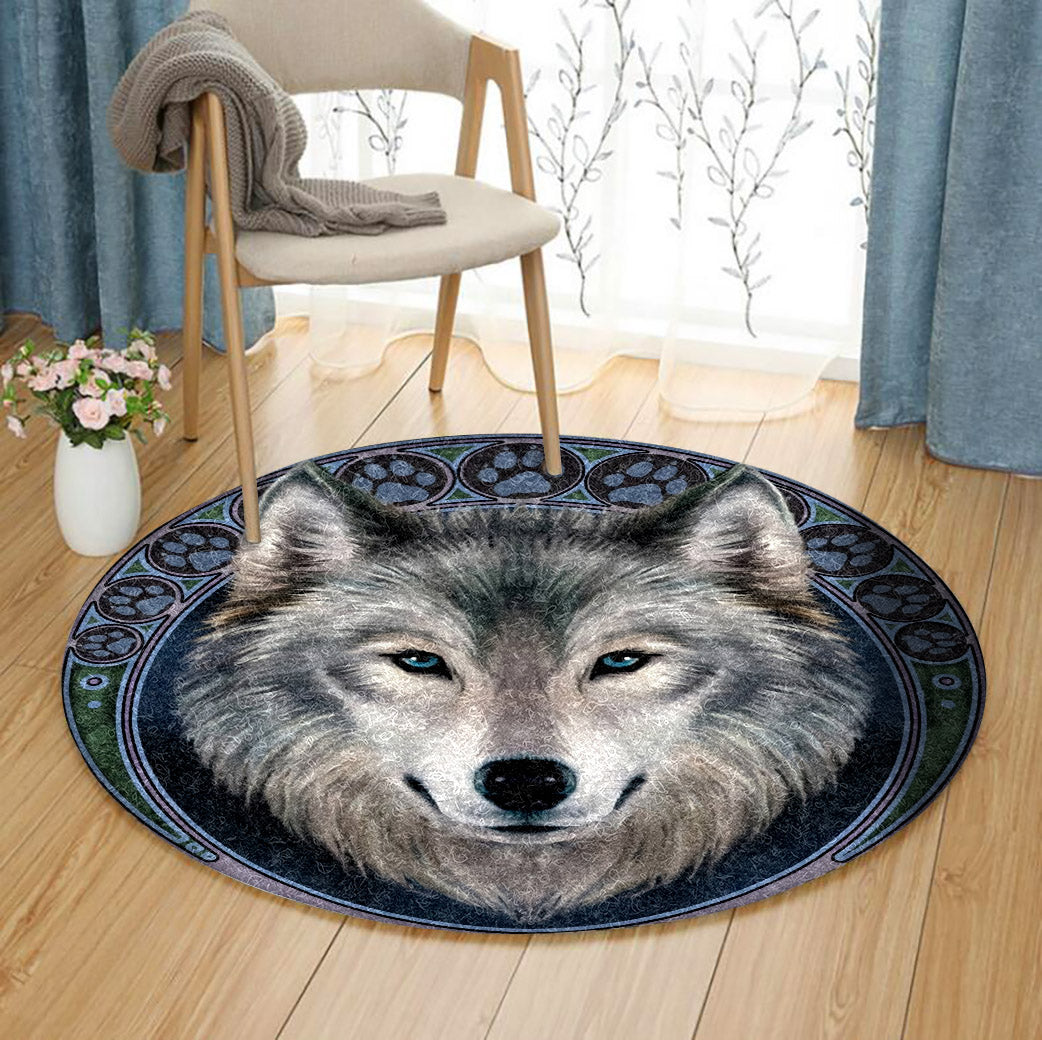 Wolf DD130807AA Round Area Rug