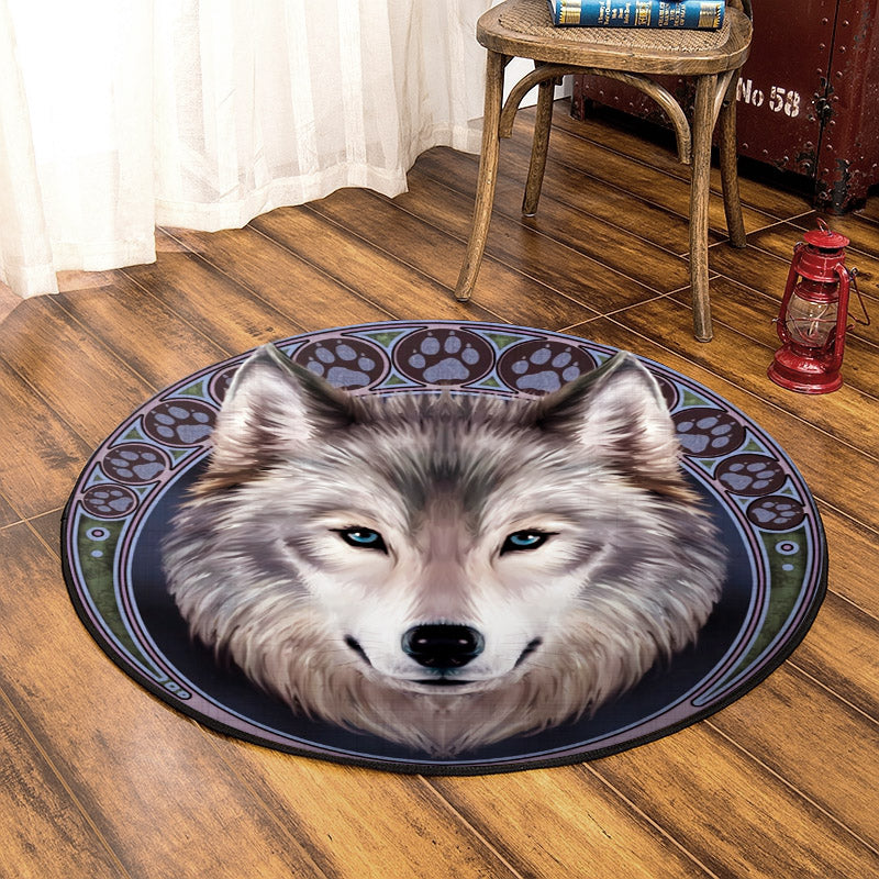 Wolf DD130807AA Round Area Rug