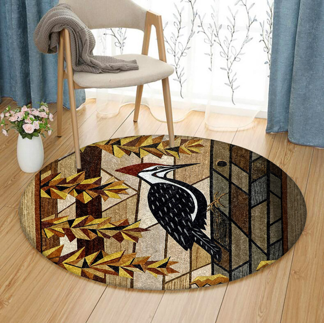 Woodpecker HT150829TM Round Area Rug