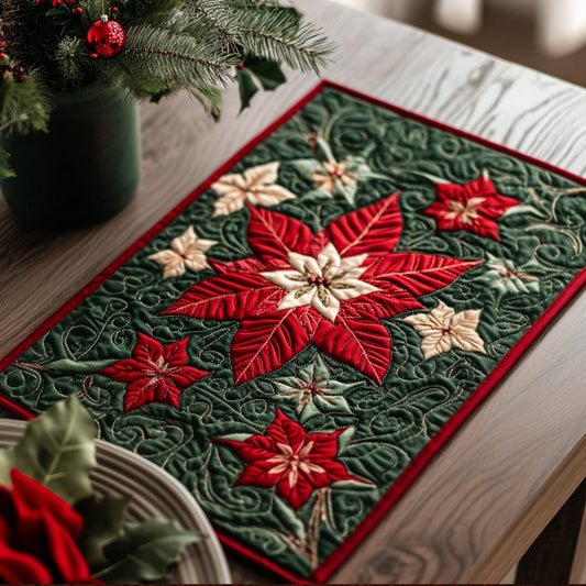 Yuletide Garden Quilted Placemat NCU0PT2215