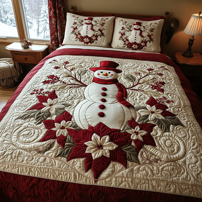 Yuletide Glow Quilted Bedding Set NCU0DV1915