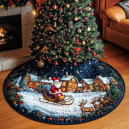 Yuletide Magic Christmas Quilted Tree Skirt NCU0VH1111