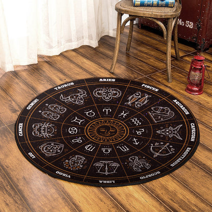 Zodiac TT210817TM Round Area Rug