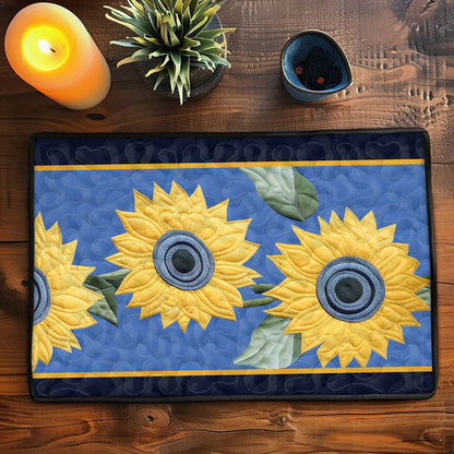 Sunflower Garden Quilted Place Mat NCU0TL202