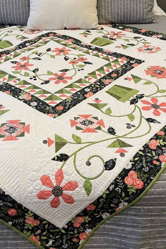 Flower CLA271223146 Quilt Blanket