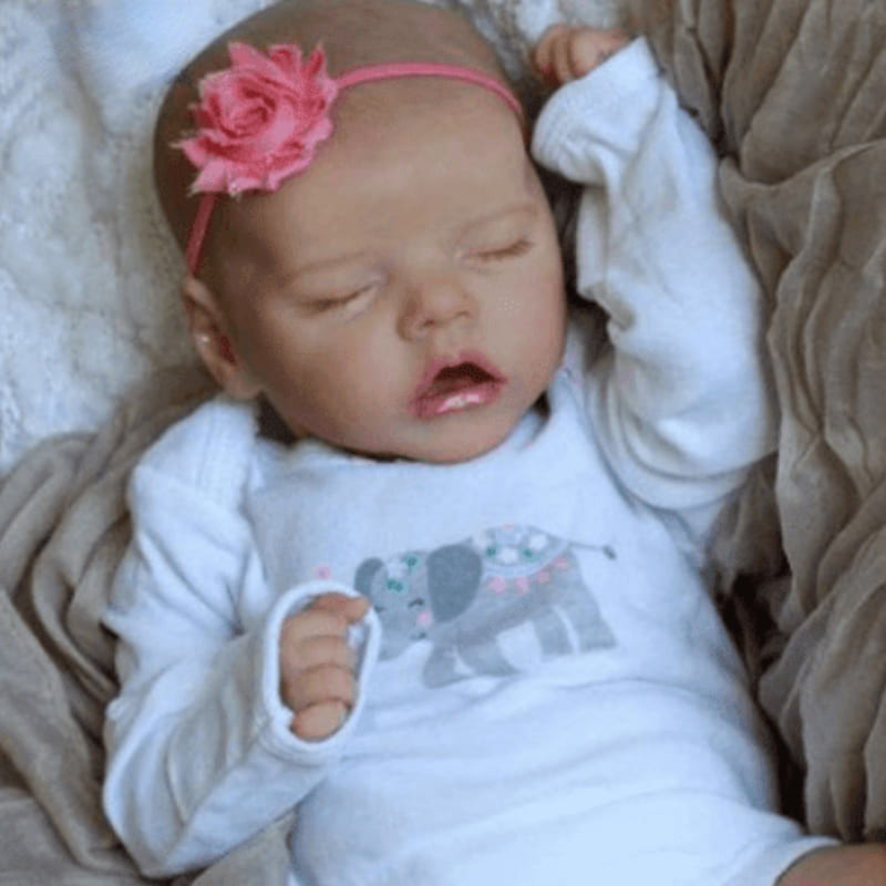 12"&17" Extremely Flexible Silicone Reborn Baby Doll Girl Tillie  — Truly Touch and Conform to Human Structure By Dollreborns