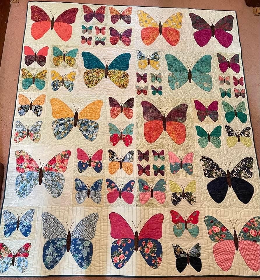 Butterfly CLDY040724152 Quilt Blanket