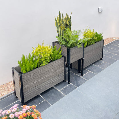 Corner and 2 Trough Planter Bundle