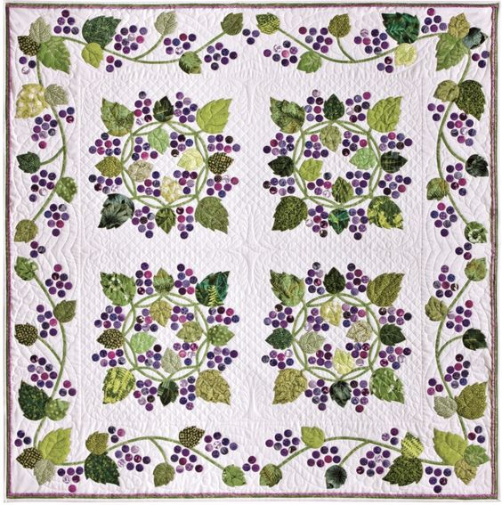 Grape CLA221223130 Quilt Blanket