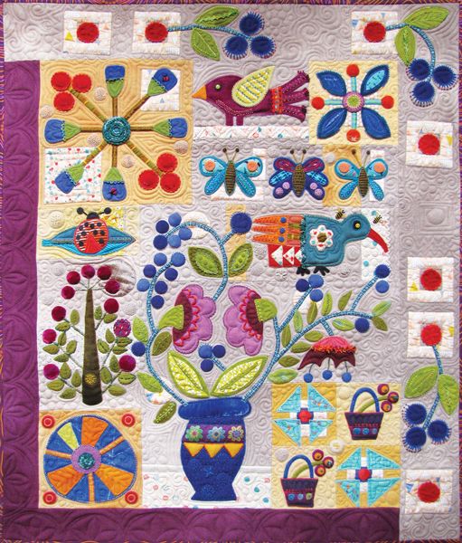 Flower Garden CLA040124117 Quilt Blanket