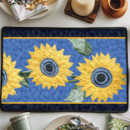 Sunflower Garden Quilted Place Mat NCU0TL202