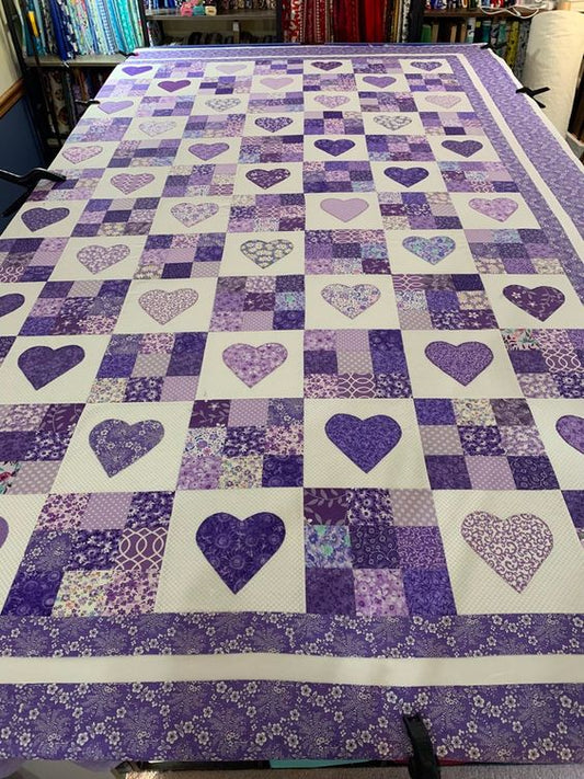 Purple Heart CLA15112343 Quilt Blanket