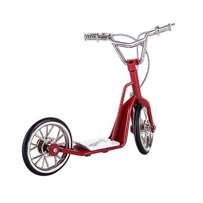 DIY Metal Handmade Scooter Model Crafts Decoration - Red FS-0065 Model Building Kits 2020 New Arrival