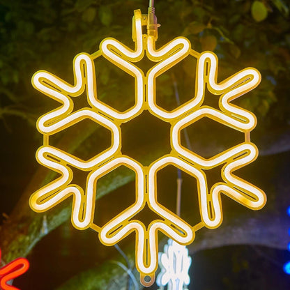 Christmas LED Waterproof Snowflake Light