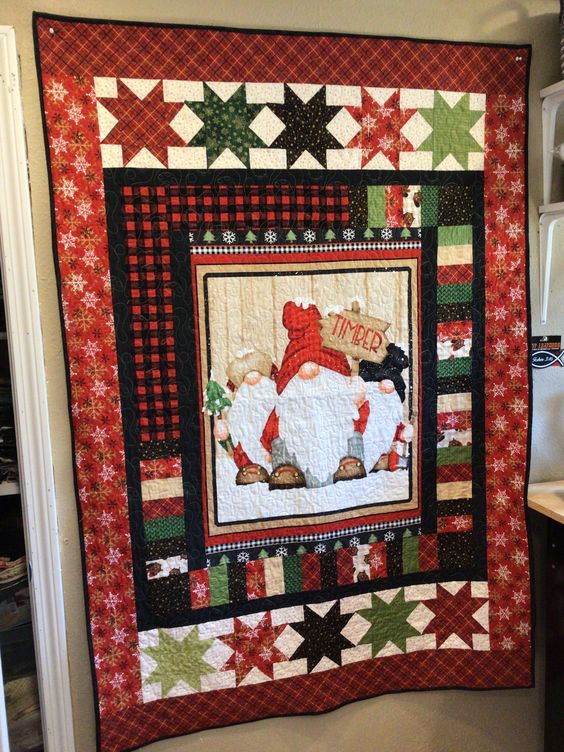 Christmas Gnome CLA20112309 Quilt Blanket