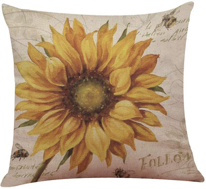 Sunflowers Cushion Covers