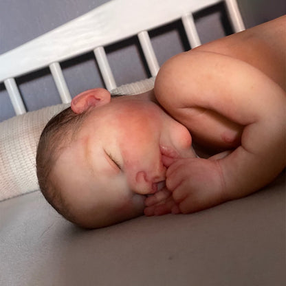 12"&16" Reborn Full Silicone Baby Doll Boy Doren with Flexible Cheek That Just Like a Real Baby