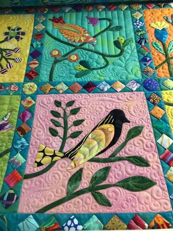 Bird CLA271223223 Quilt Blanket