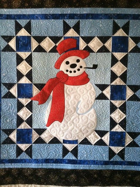 Snowman CLA08122301 Quilt Blanket