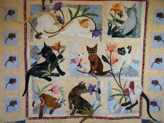 Cat And Mouse CLA040124060 Quilt Blanket