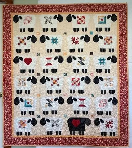 Sheep CLA271223227 Quilt Blanket