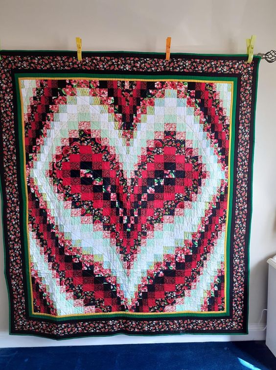 Heart CLDY040724029 Quilt Blanket