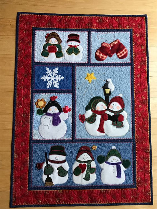 Snowman CLA120324044 Quilt Blanket