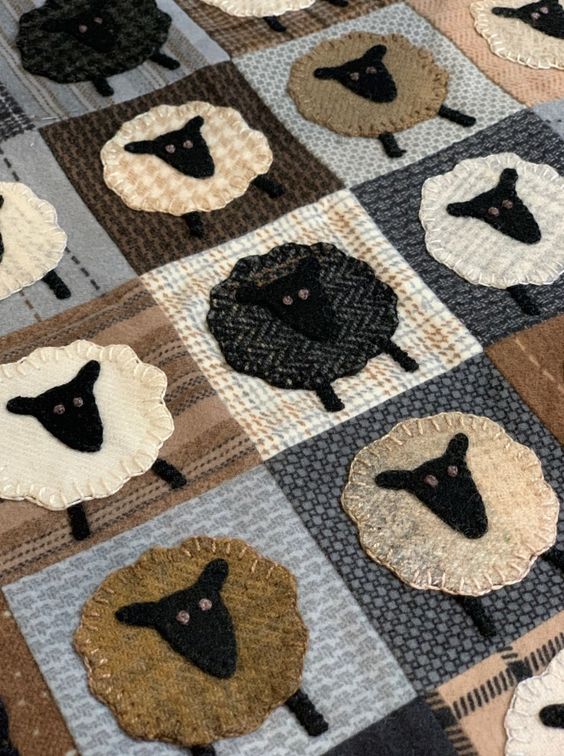 Sheep CLA17112323 Quilt Blanket