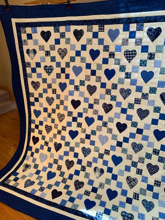 Heart CLA120324018 Quilt Blanket