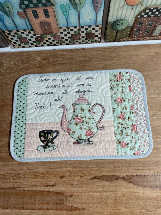 Teapot CLA120324130 Quilted Placemats