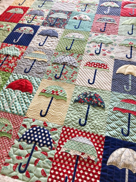 Umbrella CLA271223166 Quilt Blanket