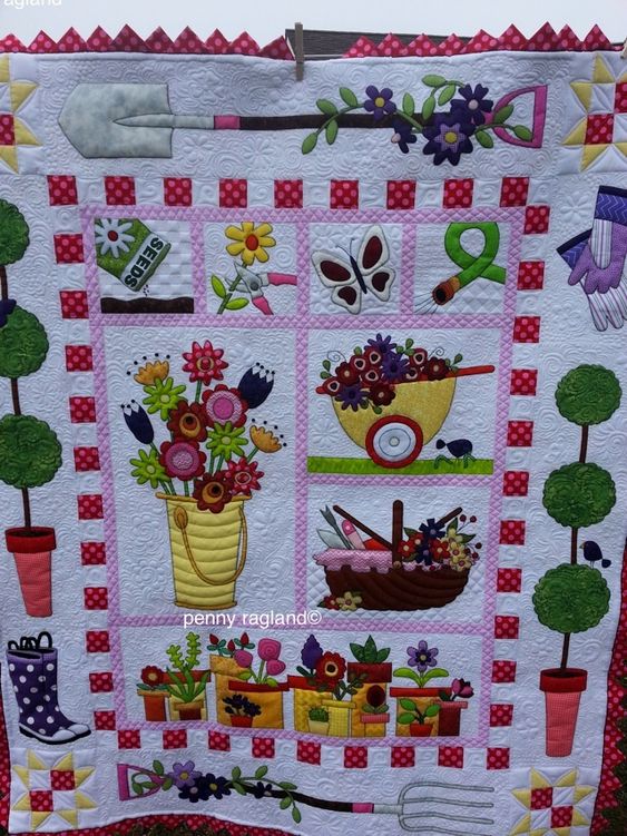 Gardening CLA23122332 Quilt Blanket